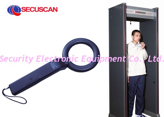 China MD - 300 Airport Security Portable Metal Detectors With LED Light factory