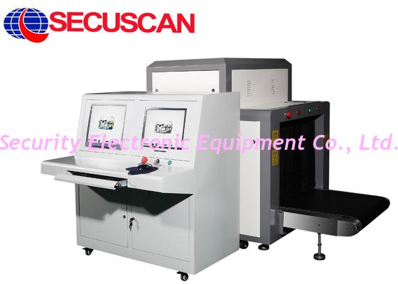China X Ray radiation airport scanners baggage screening equipment for Military installations factory