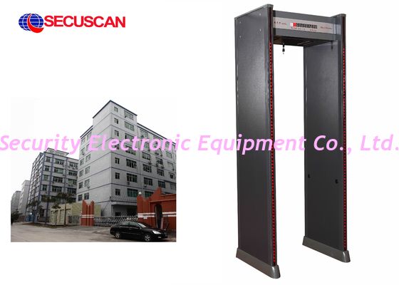 China Body Walk Through Scanner metal detectors with very high search sensitivity for Airport factory