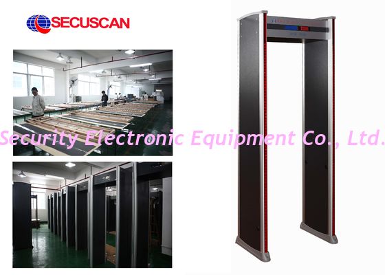 China High sensitivity Shock proof airport security Metal Detector Doors detect weapons factory