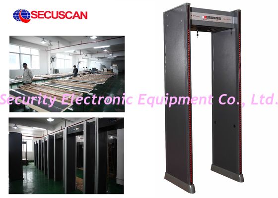 China Sound and light alarm Metal Detector Gate use for schools, Convention centers, Security checkpoints factory