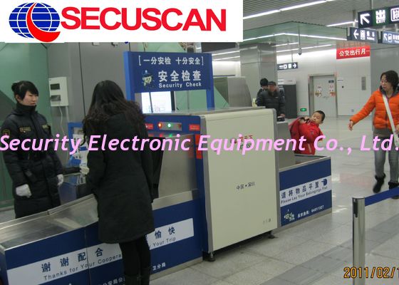 80 Degree 34mm Steel Penetration X Ray Baggage Scanner Machine Safe In Convention Centers wholesalers