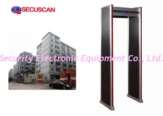 China AT - IIID Body Scanner Walk Through Metal Detector Door With Pinpoint Alarm Fuction factory