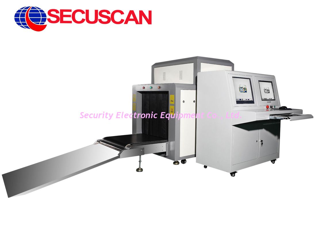 Checkpoints X Ray scanning machine airport security check