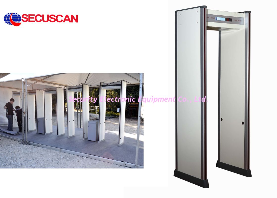 SECUSCAN Walk Through Metal Detector With remote controller for detect