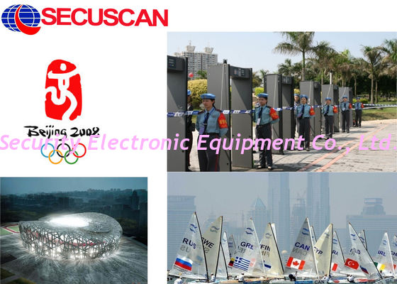 China Portable Economic Metal Detector Gate heavy metal prior alarm for Government buildings exporter