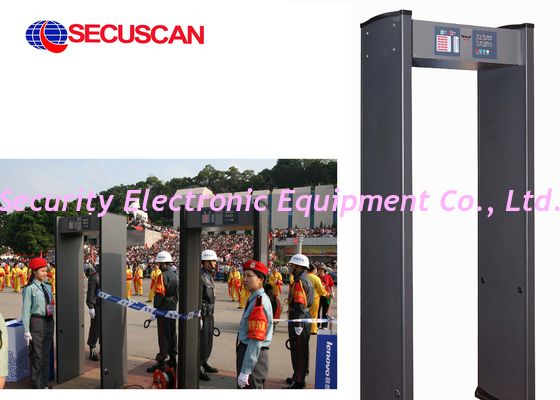 China Sensitivity Door Frame walkthrough metal detectors can detect a clip for Convention center exporter