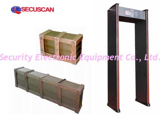 China Walkthrough Secu Scan Metal Detector Door frame Advanced broadband detection for airport exporter