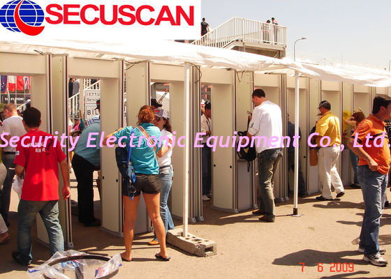 China AT300B SECU SCAN Walk Through Scanner Metal Detector For Commercial Buildings exporter