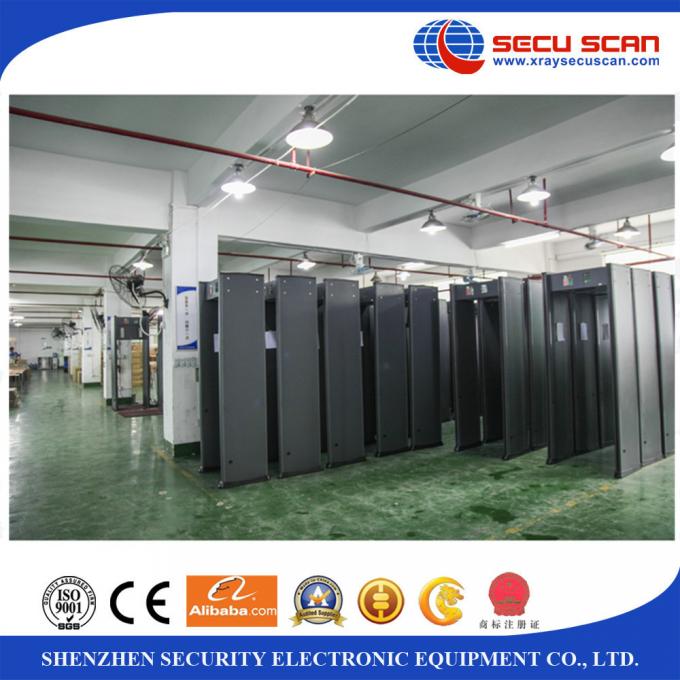 Human body Walk Through Metal Detector door frame AT IIIA High sensitivity
