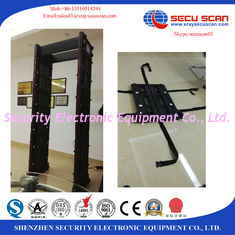 Movable Walk Through Metal Detector Door Security Devices With Face Recognition System