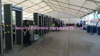 Security Personal Scanning Walk Through Metal Detector For Event / International Conference