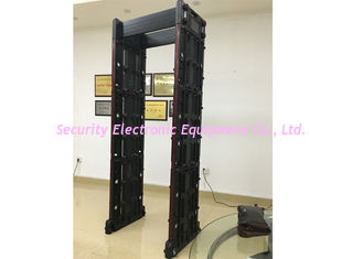 Portable Multi Zone Door Frame Metal Detector Walk Through With Wifi Network