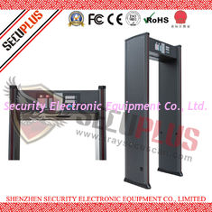 SPW-IIIC Door Frame Metal Detector , 18 Zones Walk In Metal Detector Alarm Counter