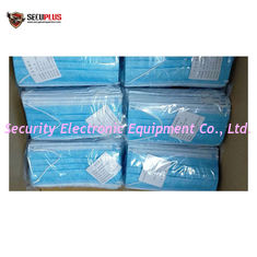 Disposable protective face mask to avoid coronavirus in public area, hospital