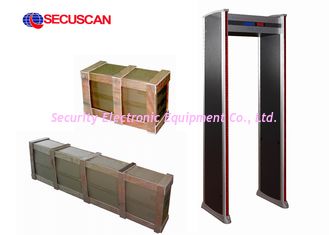 6-12-18 zones economical High sensitivity walk through metal detector for entrance security check
