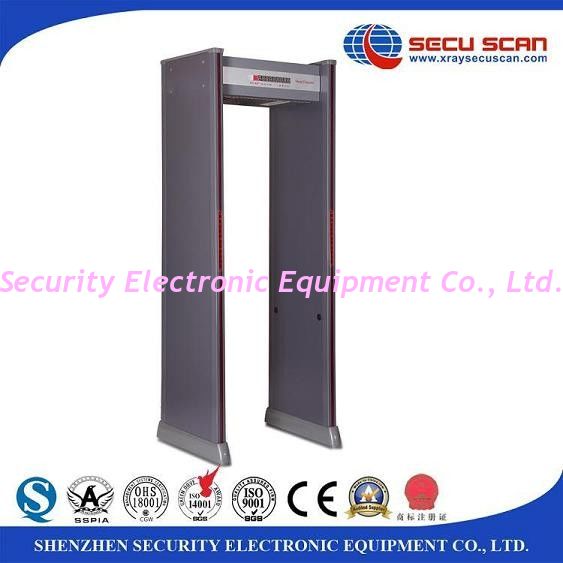 6 zoon Indoor use Walk Thru Metal Detector for school access safety