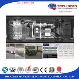 Under Vehicle Scanning System with ALPR system to scan vehicle explosive, contraband