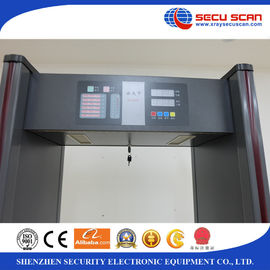 Indoor Walk Through Metal Detector Door Frame For Airport Check