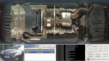 coloured mobile under vehicle scanning system for hotel, factory with auto alarm to explosive