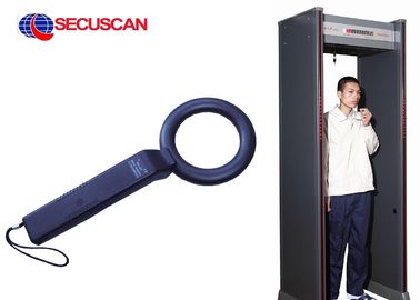 Black Metal Detector Handheld Body Scanner for Detect Weapons