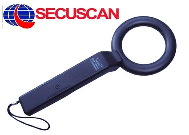 Black Metal Detector Handheld Body Scanner for Detect Weapons