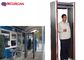 Security 6 Pinpoint zones Walk Through Metal Detector gate for Commercial buildings