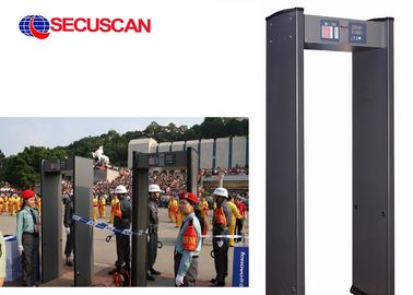 Sound and light Alarm Professional Walk Through Metal Detector for Security Inspection Embassies