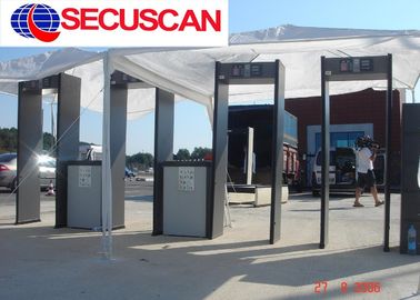 Sound and light Alarm Professional Walk Through Metal Detector for Security Inspection Embassies