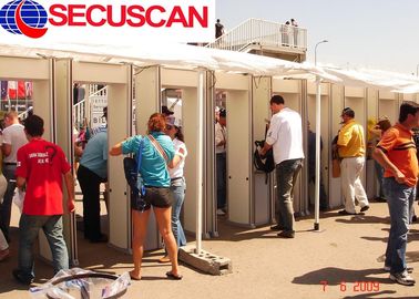 SECUSCAN Walk Through Metal Detector With remote controller for detect gun weapons