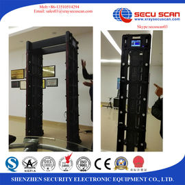 Movable Walk Through Metal Detector Door Security Devices With Face Recognition System