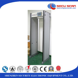 IP67 Waterproof Walk Through Metal Detector Door 33 Zones Security Metal Detector Equipment