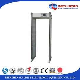 IP67 Waterproof Walk Through Metal Detector Door 33 Zones Security Metal Detector Equipment