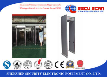 Alert Arch Metal Detector Gate To Check Metal Weapons In Office Checkpoints