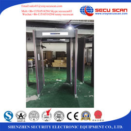 Security Inspection Gate Walk Through Metal Detector For Office , Shops , Warehouse