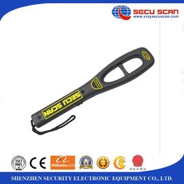 Anti Fall Hand Held Metal Detector For Airport Security Check , 7V-9V Operate Voltage