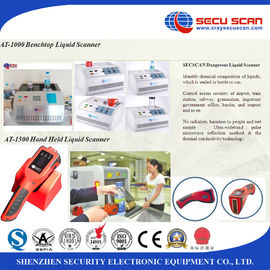 Benchtop Bottle Liquid Scanner Explosive Detection System AT1000 visual alarm