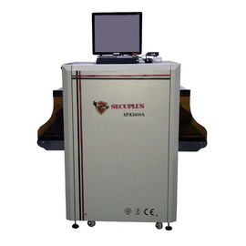 Single Energy X Ray Baggage Scanner , SPX5030A Airport Luggage Scanner Smallest Tunnel Size