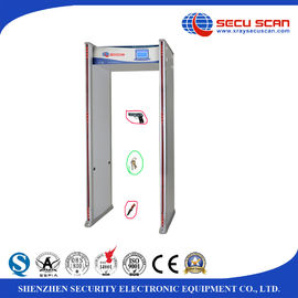 33 Zones Metal Detector Gate AT300C Walk Through Body Scanner Support Multi Language