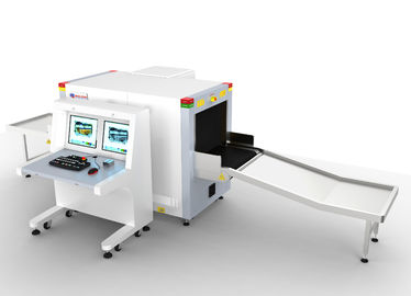 Dual View X-Ray Baggage Inspection System AT6550D Baggage X Ray Machine For Airports