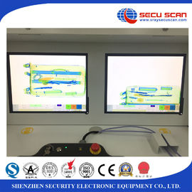 Dual view AT6550D X Ray Scanning Machine Baggage with medium tunnel size