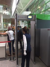 45 Zones Walk Through Security Scanners / AT300S Security Check Gate Airport USE