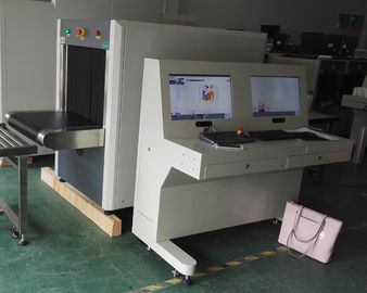 Airport Use Dual View Baggage And Parcel Inspection Scanner With Two Generators