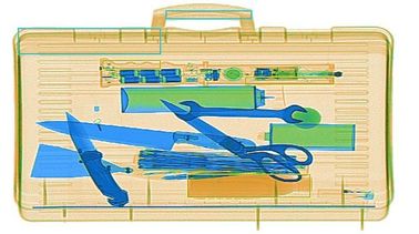 Small 5030C Security Baggage X Ray Machine Luggage Scanning Machine For Police