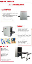 High Precision Airport Baggage X Ray Machines Law Enforcement Organizations