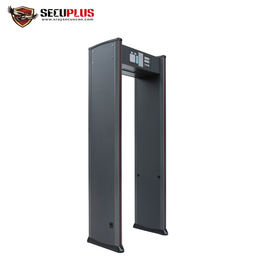 High Sensitivity Walk Through Scanner Indoor Two LED Light Bars For Security Check