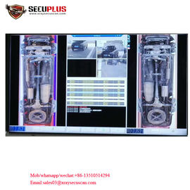 RoHS Permanent Undercarriage Vehicle Scanner System For Checkpoint / Shopping / Mall