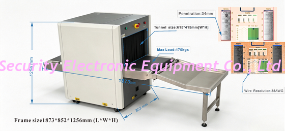 Multi language Support X Ray Luggage Scanner Including Gross Weight 380 kgs Suitable for High Volume Security Checkpoints