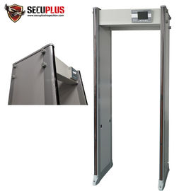 Quick Infrared Body Temperature Walk Through Metal Detector Gate With Remote Control