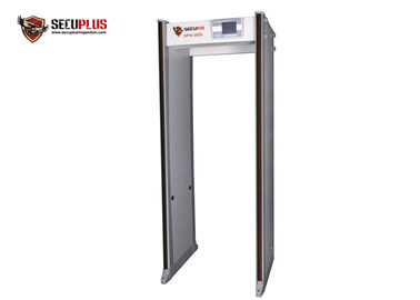 Quick Infrared Body Temperature Walk Through Metal Detector Gate With Remote Control